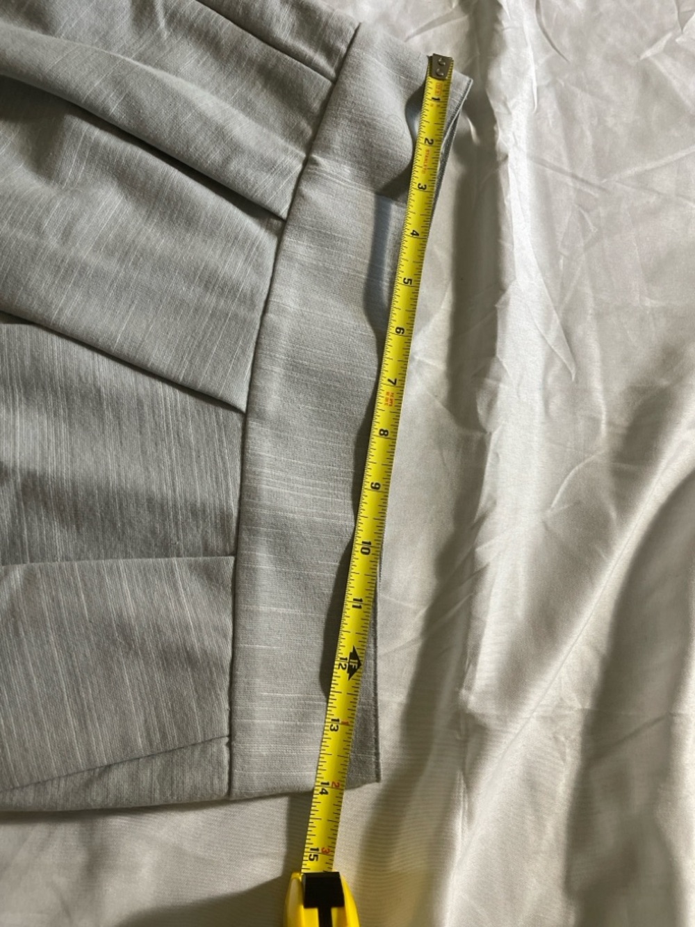 Banana Republic Gray Pleated Mini Skirt Size 0 High Waist A-Line NWT - Picture 7 of 7